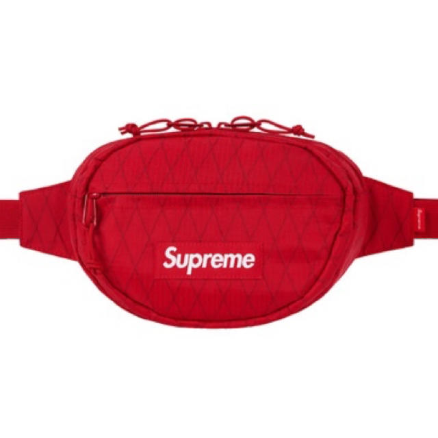 18FW Supreme Waist Bag Red レッド 赤