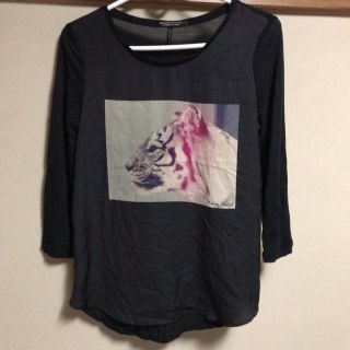 スコッチアンドソーダ(SCOTCH & SODA)の【最終価格】MAISON SCOTCH✴︎タイガーカットソー(カットソー(長袖/七分))