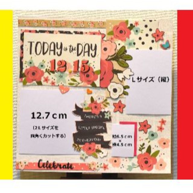 七五三 結婚式 入学式 卒業式に ｂｌｏｏｍ 12インチスクラップブッキングの通販 By レキのスクラップブッキング プロフ要確認 ラクマ