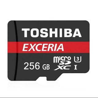 トウシバ(東芝)のTOSHIBA マイクロSDカード256GB アダプター付(その他)