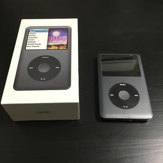 アップル(Apple)のiPod classic 160GB BLACK(ポータブルプレーヤー)