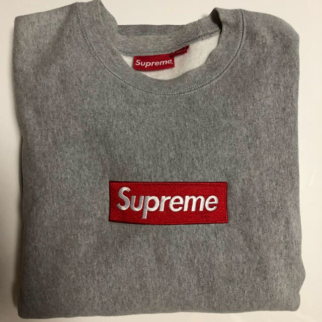 supreme クルーネックボックスロゴ【Mサイズ】