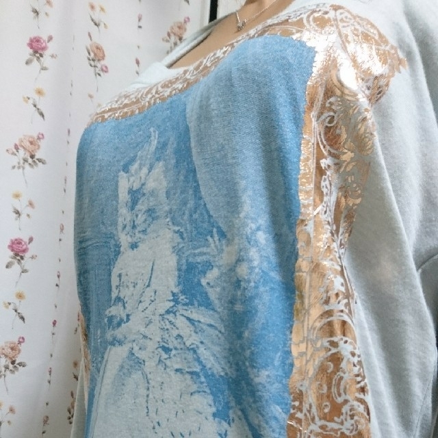 Vivienne Westwood(ヴィヴィアンウエストウッド)のVivienne Westwood 額縁 長袖 美品 レディースのトップス(Tシャツ(長袖/七分))の商品写真