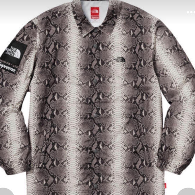 Supreme - supreme TNF パイソン柄コーチジャケット定価以下の Supreme - supreme TNF パイソン柄コーチジャケット定価以下の