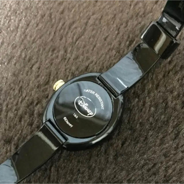 結さま専用  腕時計  ミッキーマウス  ブラック レディースのファッション小物(腕時計)の商品写真