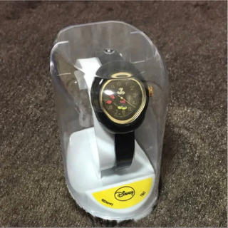 結さま専用  腕時計  ミッキーマウス  ブラック(腕時計)