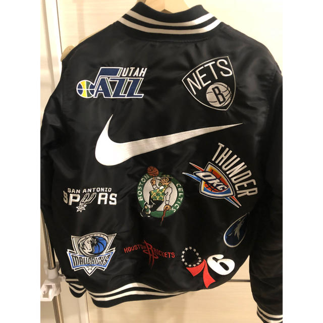 Supreme(シュプリーム)のsupreme nike nba jacket シュプリーム ジャケット コラボ メンズのジャケット/アウター(スタジャン)の商品写真