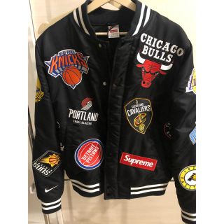 シュプリーム(Supreme)のsupreme nike nba jacket シュプリーム ジャケット コラボ(スタジャン)