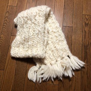 アイアムアイ モチーフ 編み マフラー