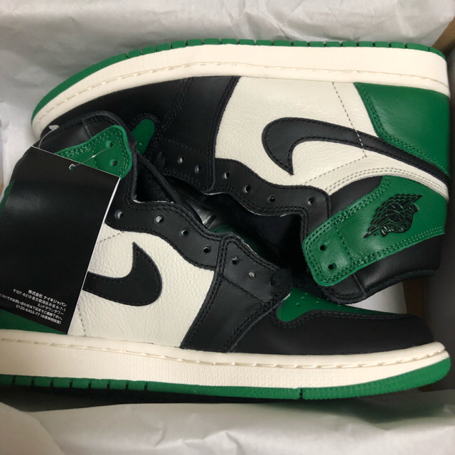 NIKE(ナイキ)のAIR JORDAN 1 RETRO HIGH OG グリーン  メンズの靴/シューズ(スニーカー)の商品写真