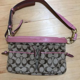 コーチ(COACH)の美品！COACH 2wayバッグ(ショルダーバッグ)