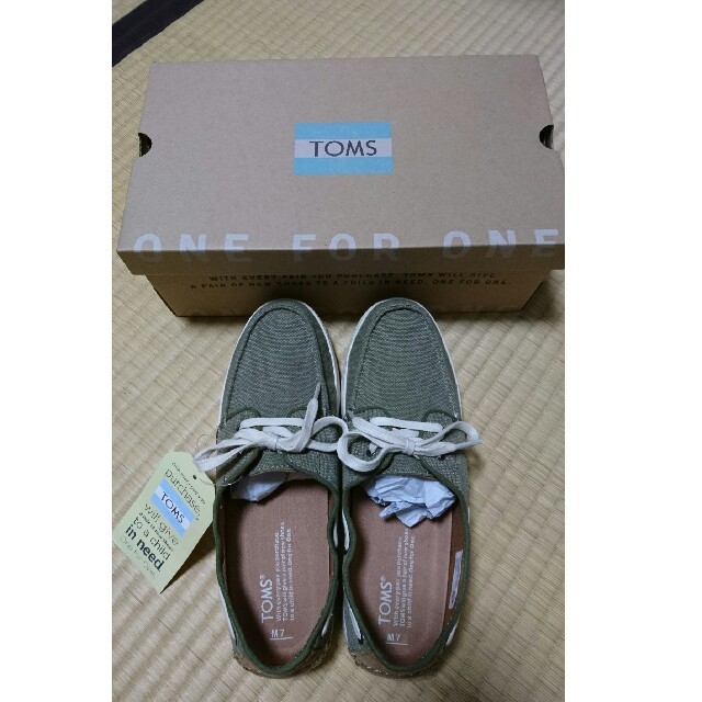 TOMS(トムズ)の【値下げ】TOMS MENS 25㎝ スニーカー メンズの靴/シューズ(スニーカー)の商品写真