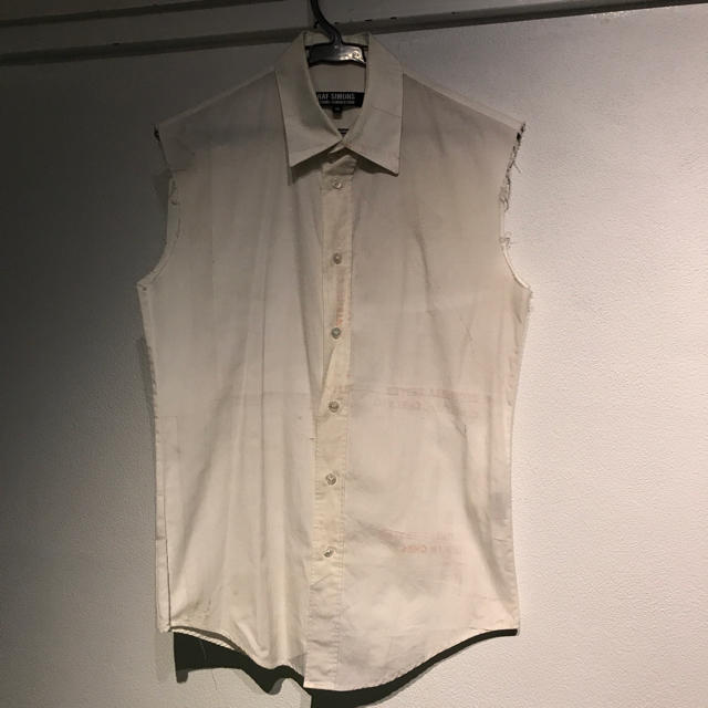 RAF SIMONS アーカイブノースリーブシャツ 44