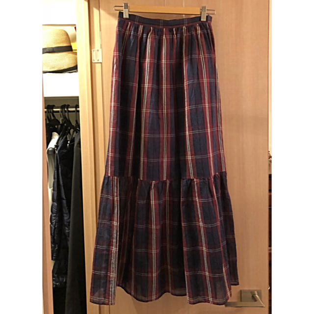MACPHEE(マカフィー)の新品✨tomorrowland マカフィー ♡チェックロングスカート レディースのスカート(ロングスカート)の商品写真