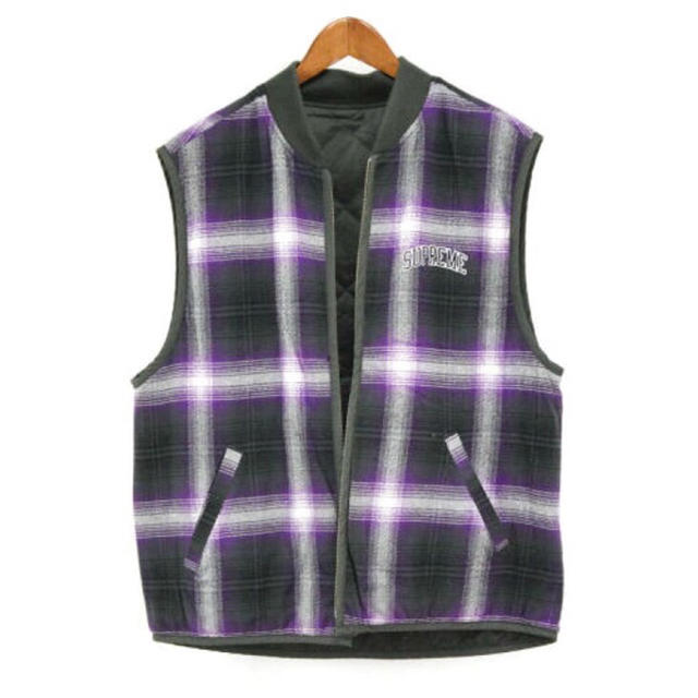 Supreme(シュプリーム)のSUPREME Reversible Shadow Plaid Vest メンズのトップス(ベスト)の商品写真