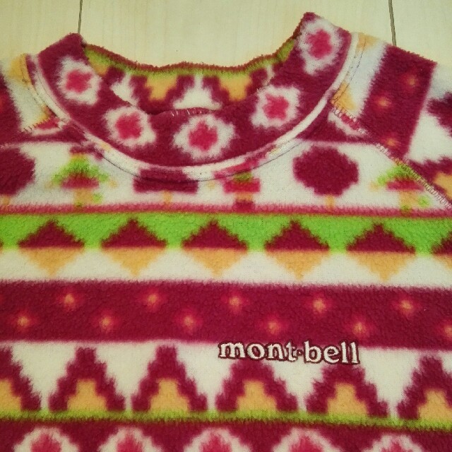 mont bell(モンベル)のmontbell  KIDSフリース  90cm キッズ/ベビー/マタニティのキッズ服女の子用(90cm~)(その他)の商品写真