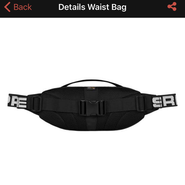 18SS supreme waist bag Supreme Bag