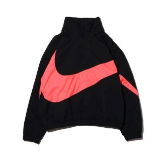 ナイキ(NIKE)の送料無料 NIKE ANORAK JACKET XL BLACK PINK(ナイロンジャケット)