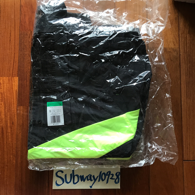 Supreme(シュプリーム)の送料無料 NIKE ANORAK JACKET XL BLACK GREEN メンズのジャケット/アウター(ナイロンジャケット)の商品写真