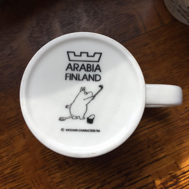 ARABIA(アラビア)のアラビア ムーミン マグカップ 未使用 インテリア/住まい/日用品のキッチン/食器(グラス/カップ)の商品写真