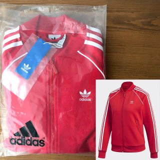 アディダス(adidas)の★新品正規品★アディダス SST トラックトップ レディース  レッド S(トレーナー/スウェット)