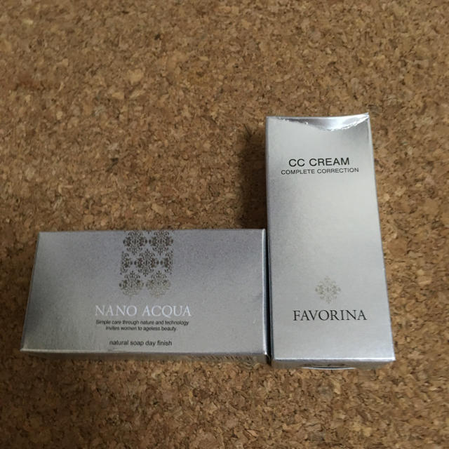 favorina 石鹸とCCクリーム コスメ/美容のスキンケア/基礎化粧品(洗顔料)の商品写真