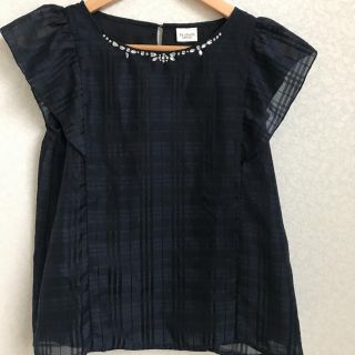 テチチ(Techichi)の【Techichi】ビーズ刺繍ブラウス(シャツ/ブラウス(半袖/袖なし))