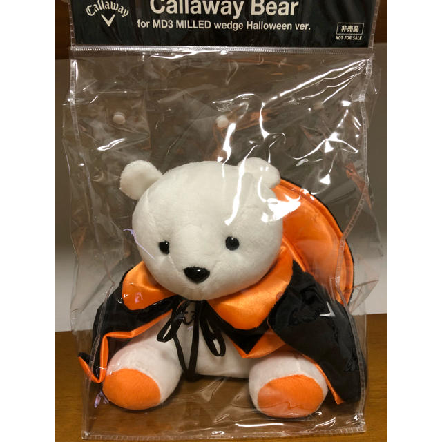 Callaway(キャロウェイ)のキャロウェイ ベア ハロウィン コスチューム エンタメ/ホビーのおもちゃ/ぬいぐるみ(ぬいぐるみ)の商品写真