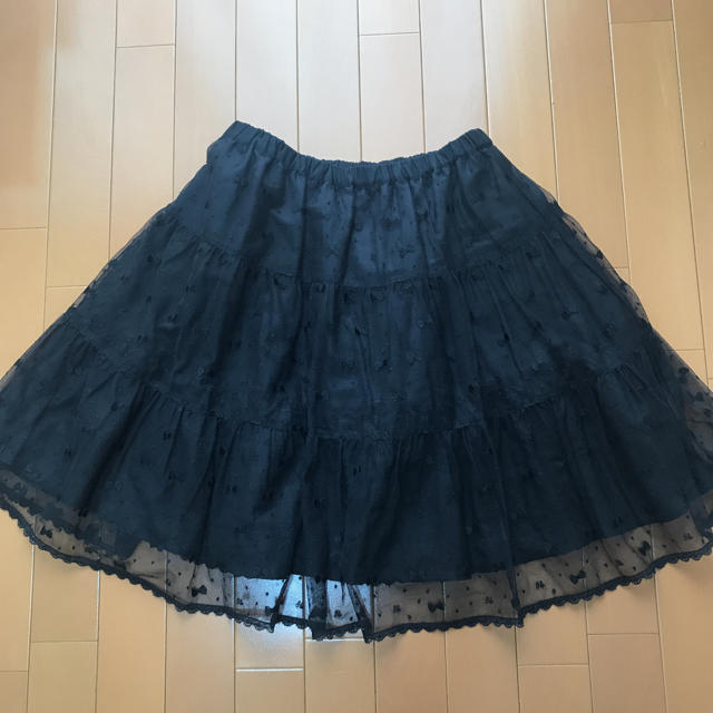 franche lippee(フランシュリッペ)のチュールスカート レディースのスカート(ひざ丈スカート)の商品写真