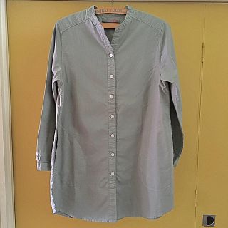 サンバレー(SUNVALLEY)のSunvalley 美品 オックススキッパーロングシャツ(シャツ/ブラウス(長袖/七分))