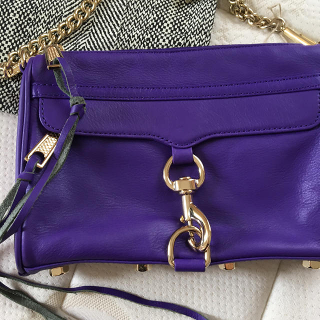 Rebecca Minkoff(レベッカミンコフ)のREBECCA MINKOFF パープル ショルダーバッグ レディースのバッグ(ショルダーバッグ)の商品写真