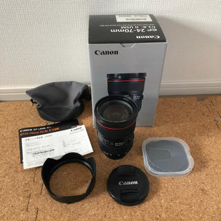 キヤノン(Canon)の◼️専用 EF24-70mm f/2.8L ll USM ＋ 高性能フィルター(レンズ(ズーム))