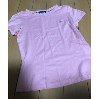 バーバリーブルーレーベル(BURBERRY BLUE LABEL)のバーバリー Tシャツ ピンク(Tシャツ(半袖/袖なし))