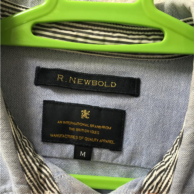 R.NEWBOLD(アールニューボールド)のr newbold 水色シャツ メンズのトップス(シャツ)の商品写真