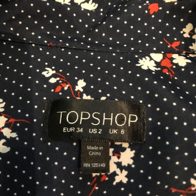 TOPSHOP(トップショップ)の(オォ!dRi〜!＊様専用) Top shop ノースリーブ 襟付きワンピース レディースのワンピース(ひざ丈ワンピース)の商品写真