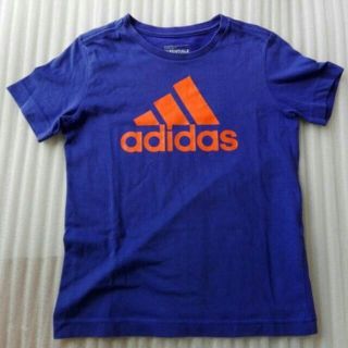 アディダス(adidas)の(130) adidas 青紫半袖Tシャツ アディダス(Tシャツ/カットソー)