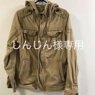 アバクロンビーアンドフィッチ(Abercrombie&Fitch)の【週末お値下げ】Abercrombie&Fitch ジャケット(ミリタリージャケット)