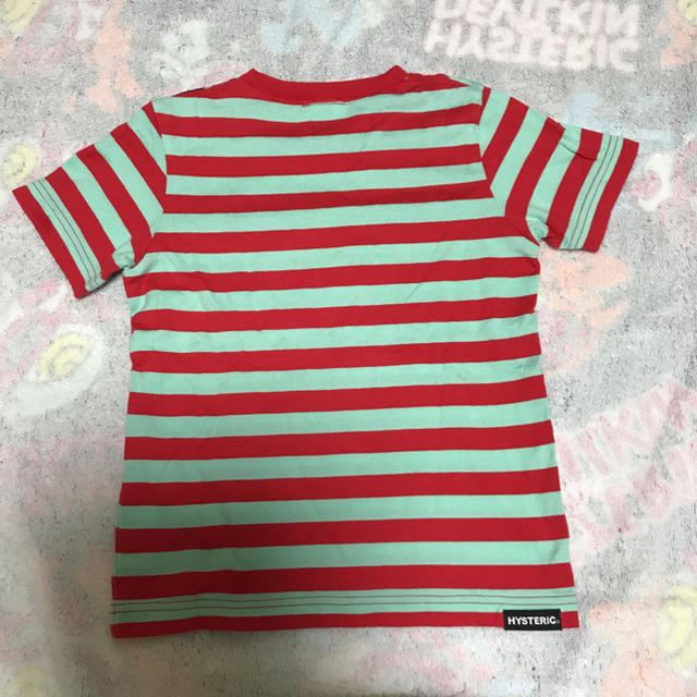 HYSTERIC MINI(ヒステリックミニ)の90cm、ボーダーTシャツ キッズ/ベビー/マタニティのキッズ服男の子用(90cm~)(Tシャツ/カットソー)の商品写真