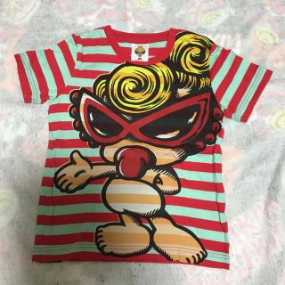 ヒステリックミニ(HYSTERIC MINI)の90cm、ボーダーTシャツ(Tシャツ/カットソー)