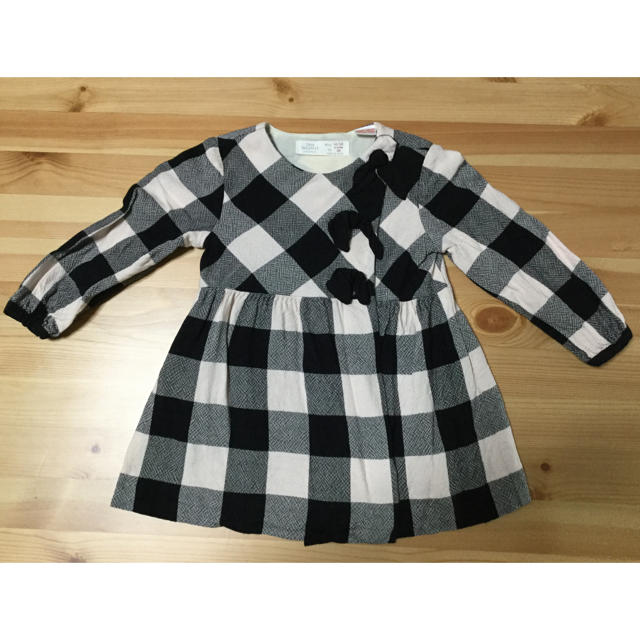 ZARA KIDS(ザラキッズ)のzara  kids baby ワンピース チュニック 86 キッズ/ベビー/マタニティのベビー服(~85cm)(ワンピース)の商品写真