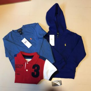 ポロラルフローレン(POLO RALPH LAUREN)の【未使用】ラルフローレン/ノーティカ 3T(100) 3点(Tシャツ/カットソー)