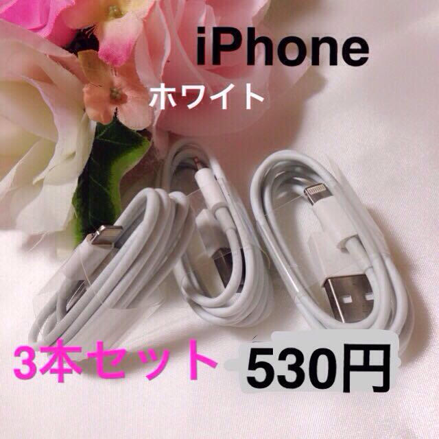 iPhone充電器ケーブルの通販 by 〜laulea〜｜ラクマ