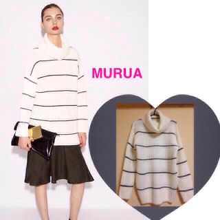 ムルーア(MURUA)のMURUA♡即完売ルーズニットチュニック(ニット/セーター)