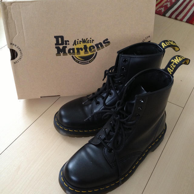 Dr.Martens(ドクターマーチン)のマーチン 8ホール UK６ 美品☆ レディースの靴/シューズ(ブーツ)の商品写真