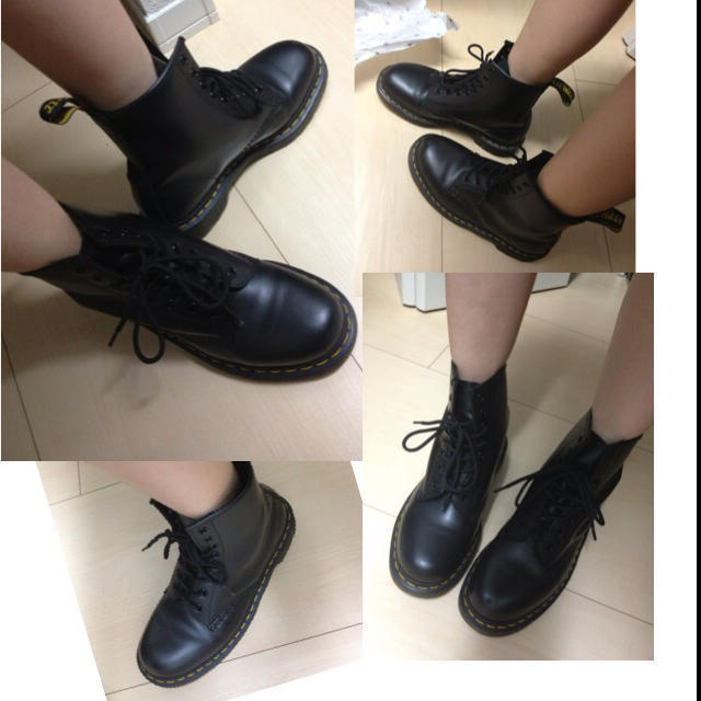 Dr.Martens(ドクターマーチン)のマーチン 8ホール UK６ 美品☆ レディースの靴/シューズ(ブーツ)の商品写真