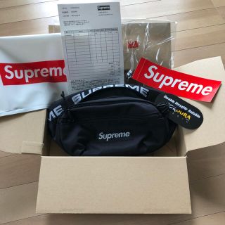 シュプリーム(Supreme)の正規品 Supreme 18SS Waist Bag Black(ウエストポーチ)