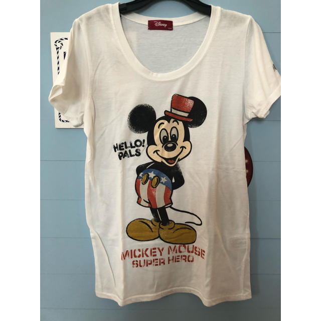 ミッキーTシャツ レディースのトップス(Tシャツ(半袖/袖なし))の商品写真
