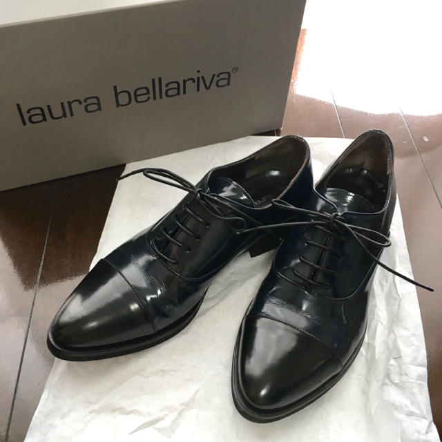 laura bellariva 2トーン レースアップシューズ