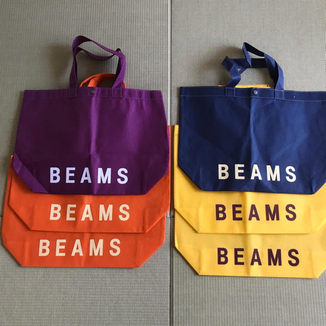 BEAMS(ビームス)のBEAMS ショッパー袋 6枚 レディースのバッグ(ショップ袋)の商品写真