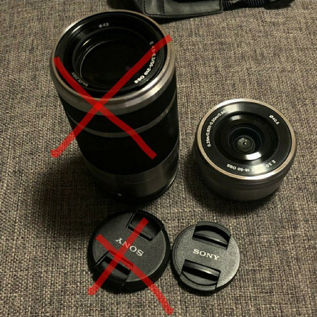 SONY(ソニー)のSONY a6000 レンズ付 スマホ/家電/カメラのカメラ(ミラーレス一眼)の商品写真